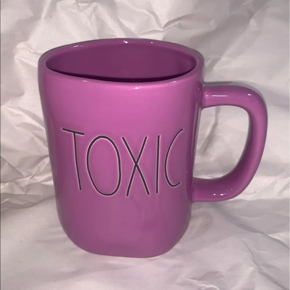 Rae Dunn purple “toxic” mug…